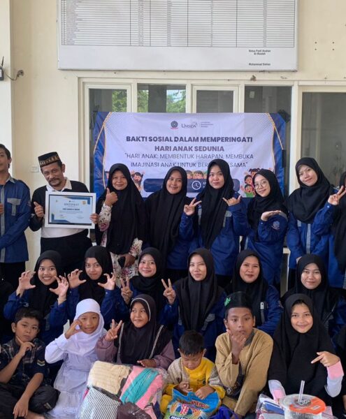 Bakti sosial di hari anak